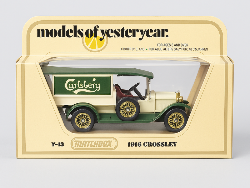Matchbox Models of Yesteryear – 1913 Crossley (Carlsberg)
