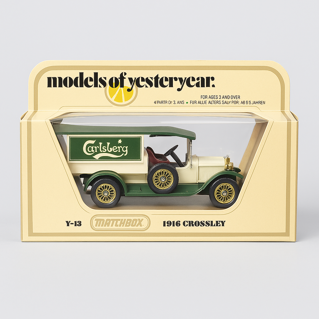 Matchbox Models of Yesteryear – 1913 Crossley (Carlsberg)