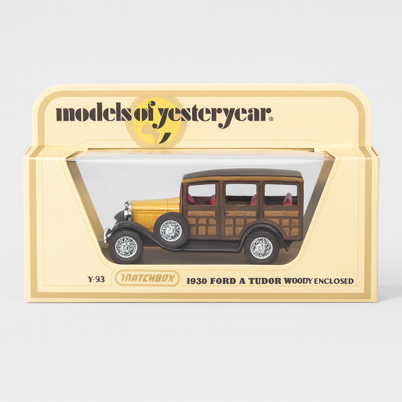 Matchbox Models of Yesteryear – 1930 Ford A Tudor Woody Enclosed