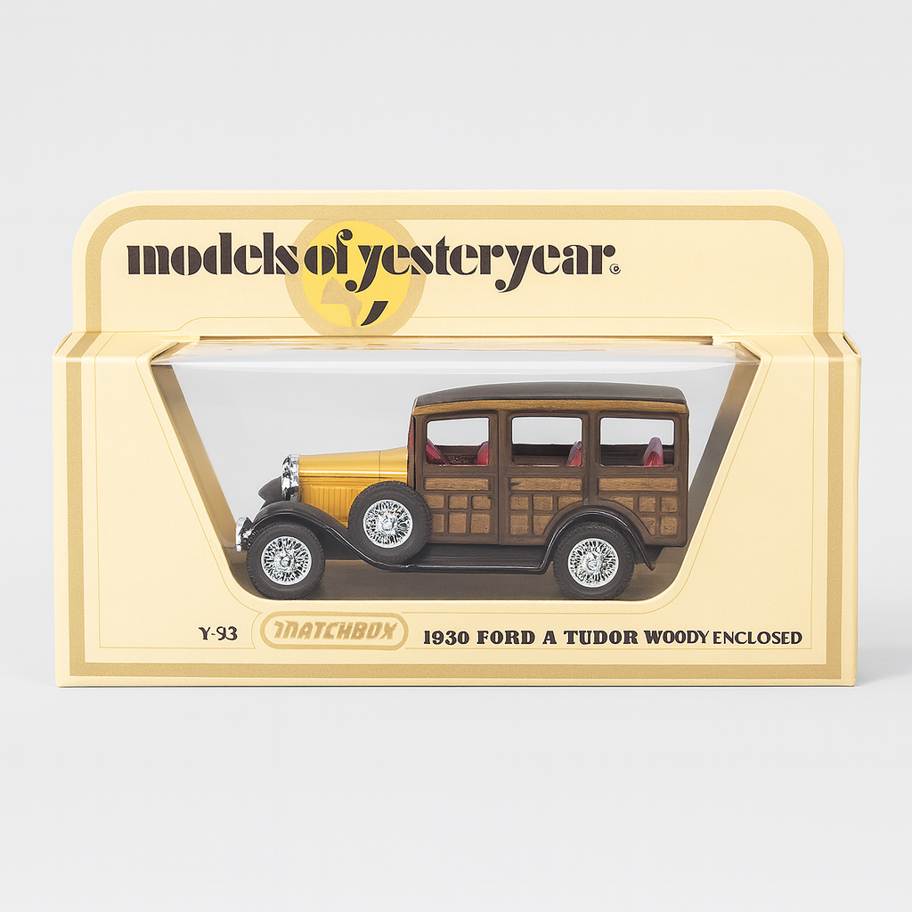Matchbox Models of Yesteryear – 1930 Ford A Tudor Woody Enclosed