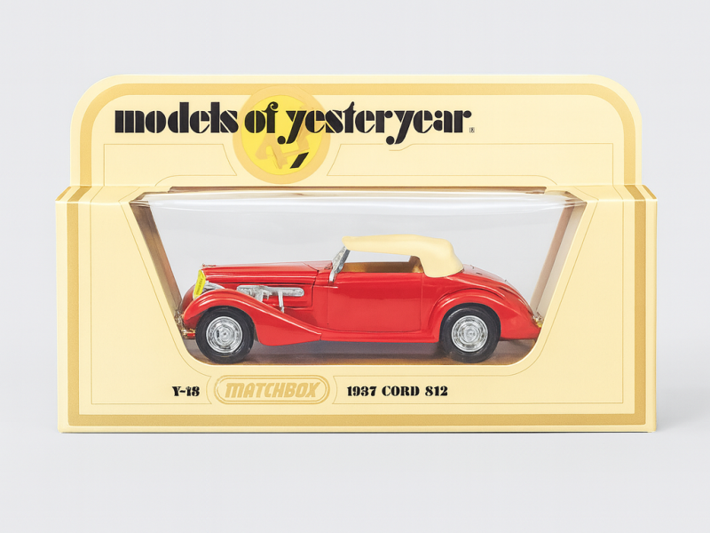 Matchbox Models of Yesteryear – 1937 Cord 812